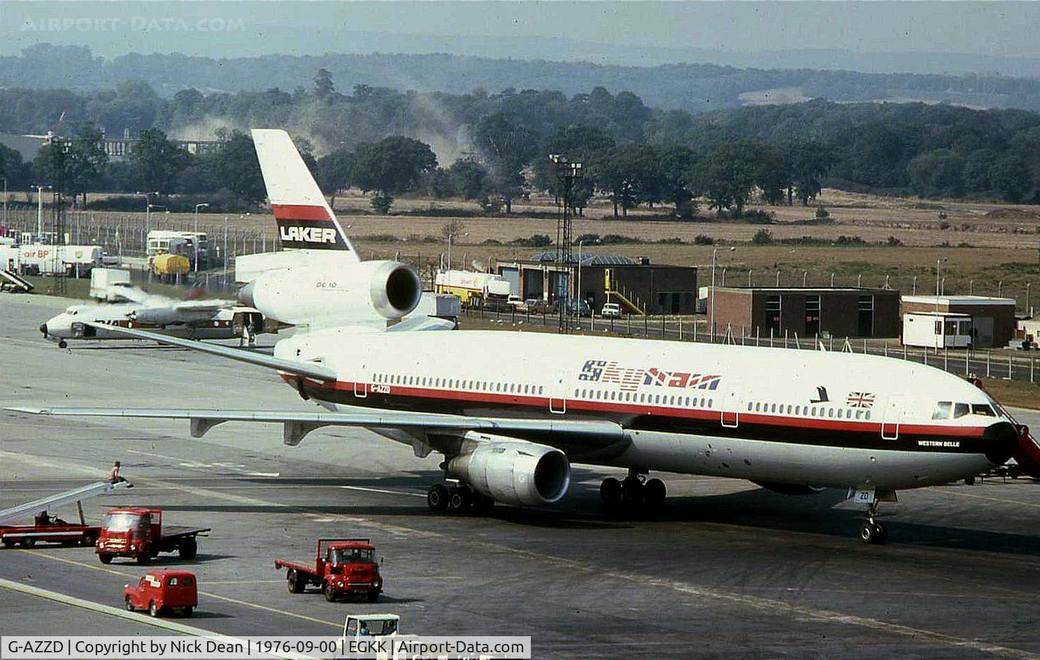 G-AZZD, 1972 Douglas DC-10-10 C/N 46906, EGKK