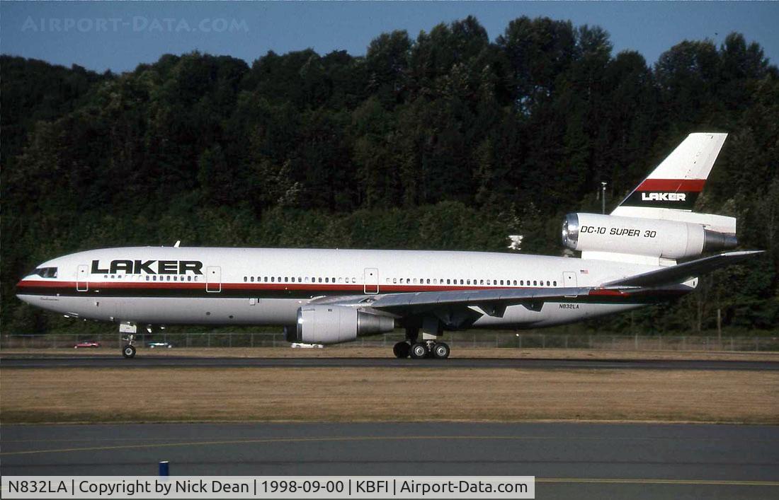 N832LA, 1973 Douglas DC-10-30 C/N 46931, KBFI