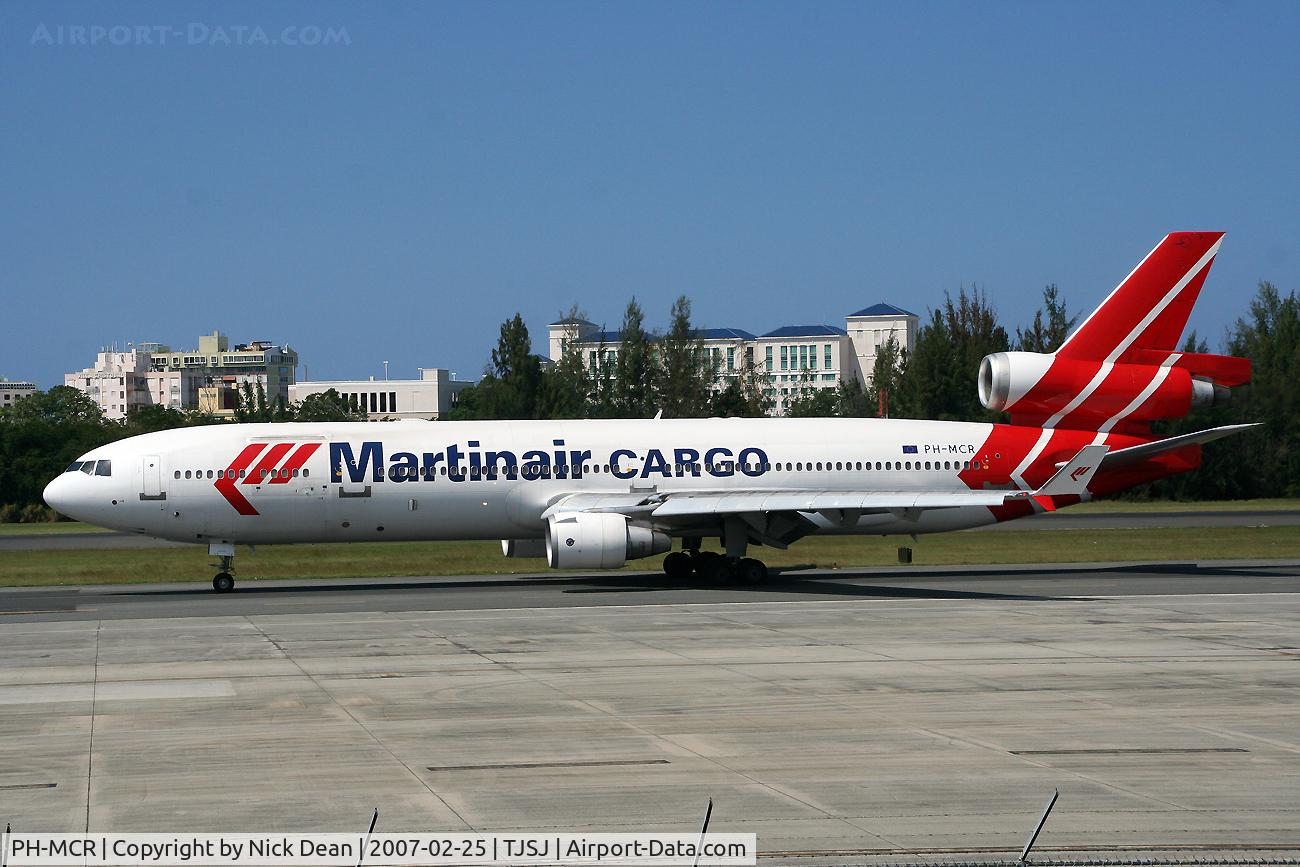 PH-MCR, 1995 McDonnell Douglas MD-11F C/N 48617, TJSJ