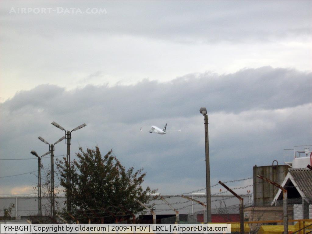 YR-BGH, 2003 Boeing 737-78J C/N 28438, Taleoff to Madrid