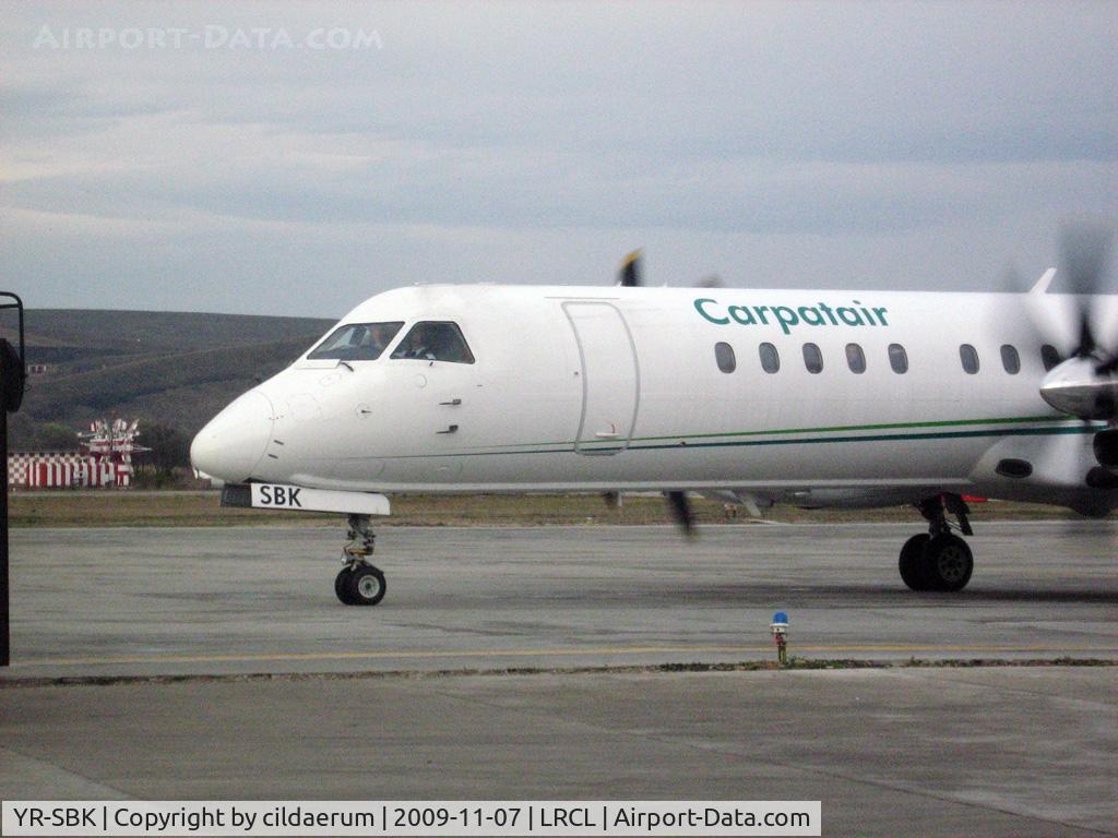 YR-SBK, 1996 Saab 2000 C/N 2000-033, After landing from TSR