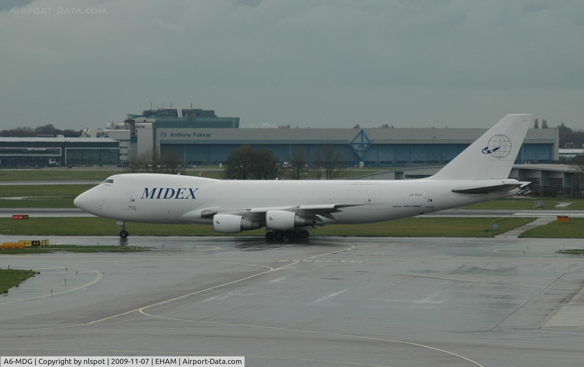 A6-MDG, 1991 Boeing 747-228F C/N 25266, ...