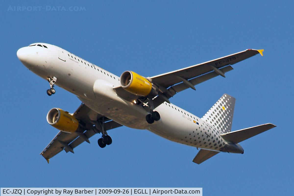 EC-JZQ, 1999 Airbus A320-214 C/N 992, Now in Vueling Airlines colours.