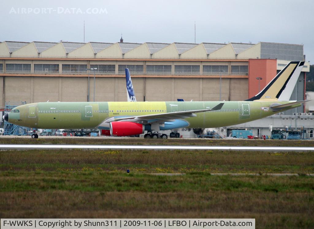 F-WWKS, 2009 Airbus A330-343X C/N 1075, C/n 1075 - For TAM Linhas Aereas