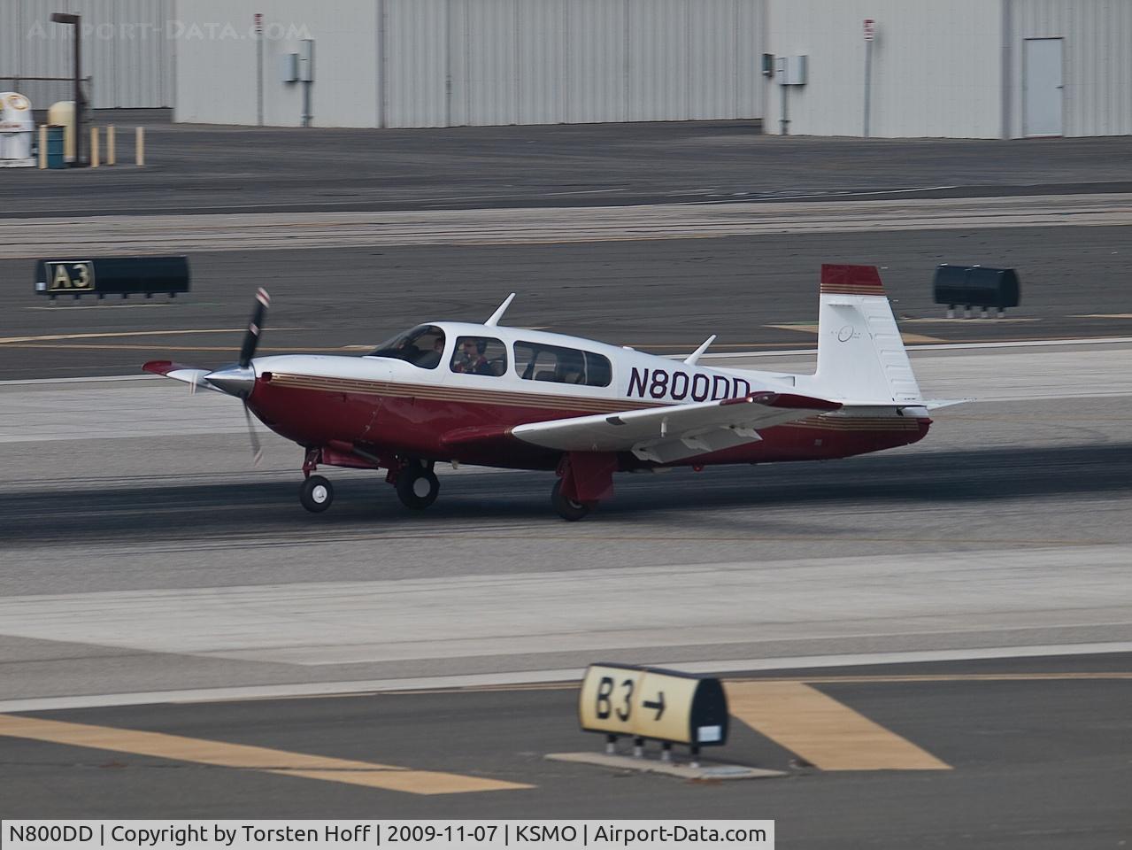 N800DD, 1995 Mooney M20R Ovation C/N 29-0024, N800DD arriving on RWY 21