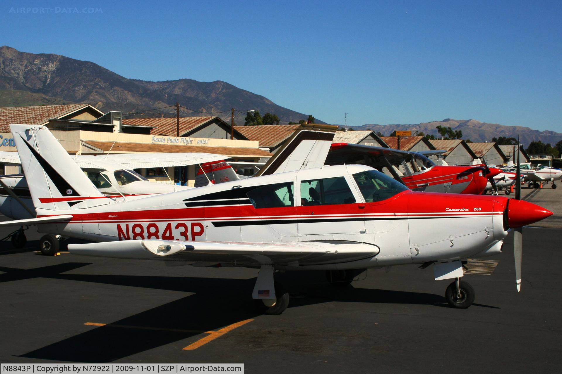 N8843P, 1965 Piper PA-24-260 Comanche C/N 24-4298, 1st Sunday Nov.