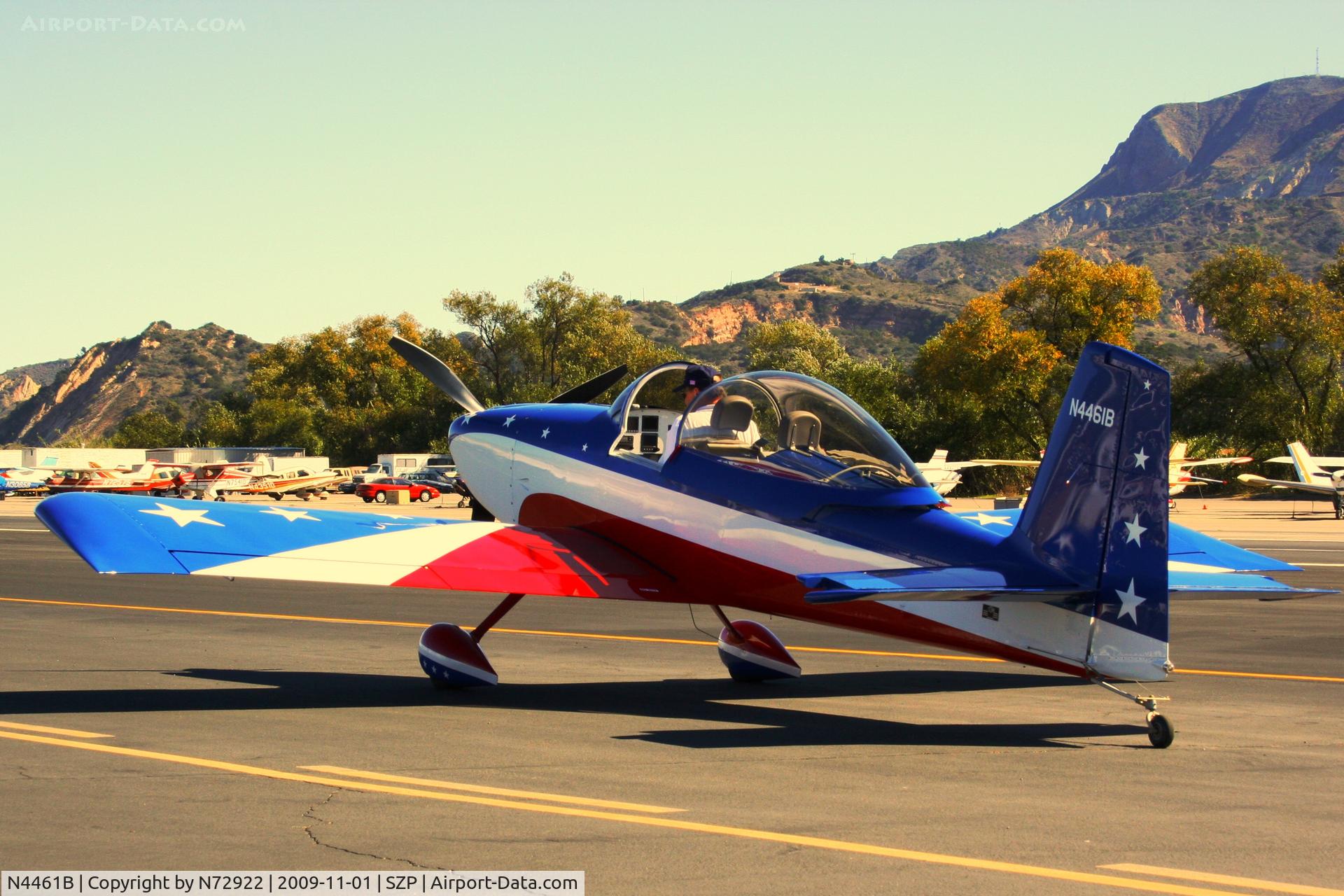 N4461B, Vans RV-8 C/N 81994, 1st Sunday Nov.