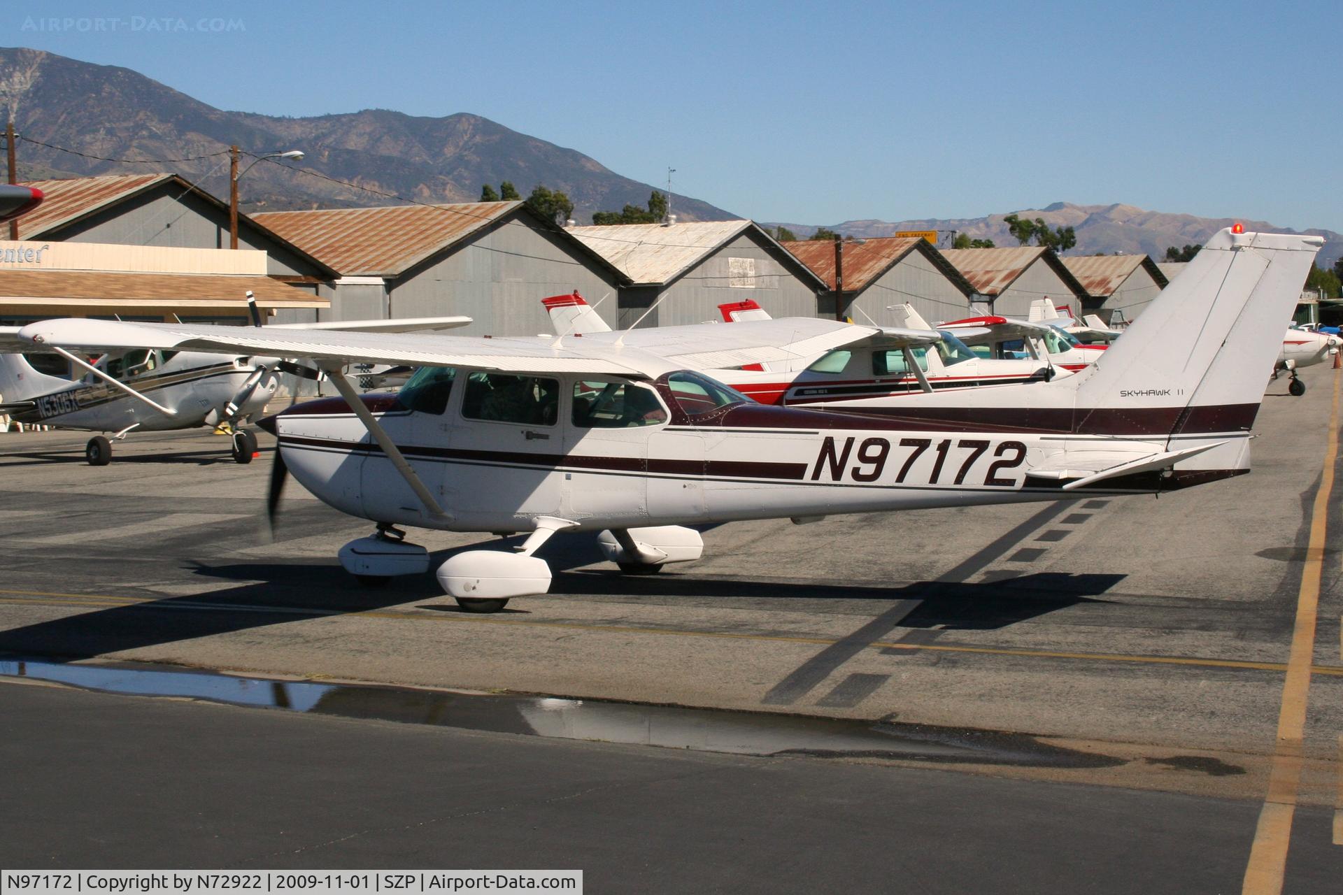 N97172, 1984 Cessna 172P C/N 17276162, 1st Sunday Nov.