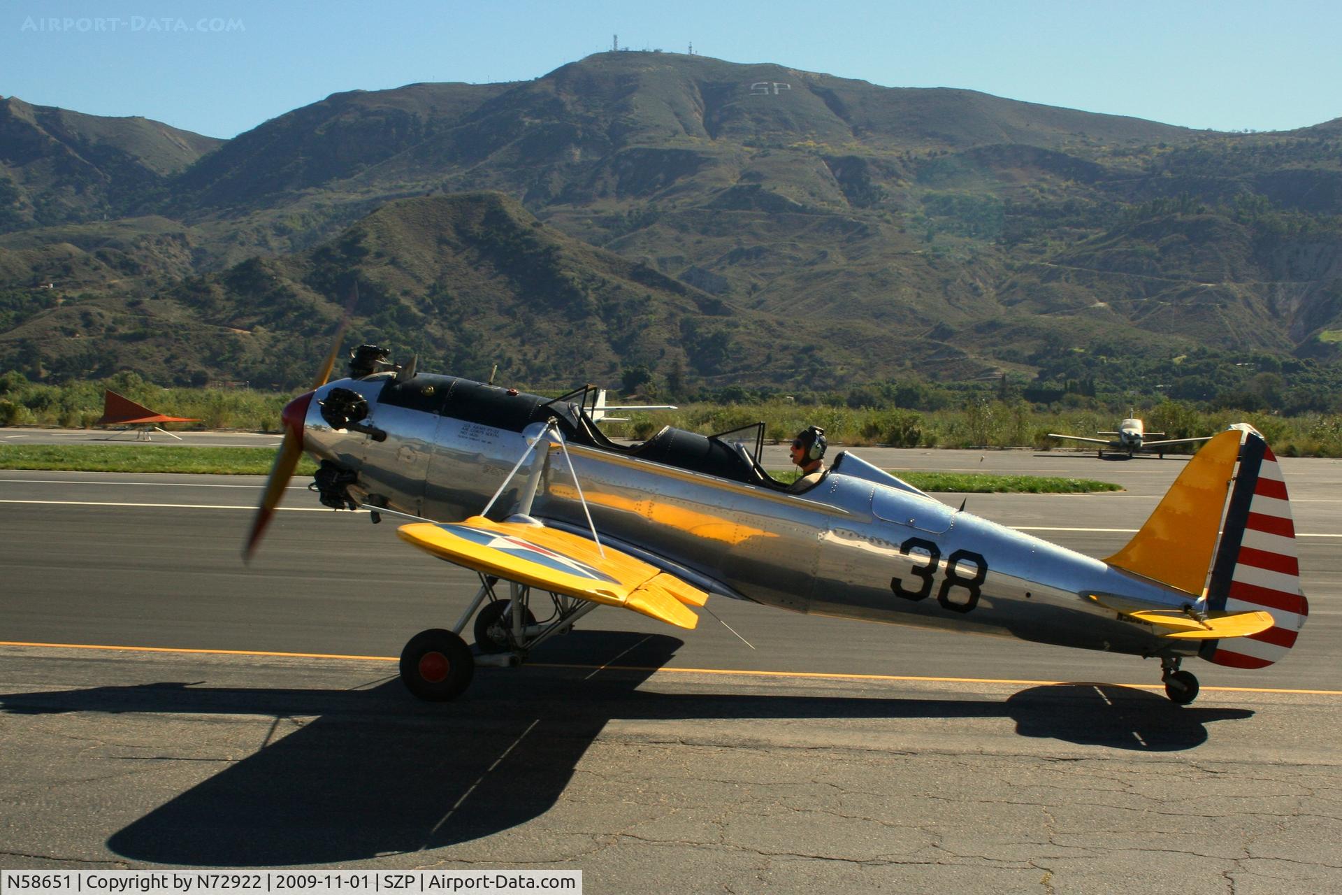 N58651, 1941 Ryan PT-22 Recruit (ST3KR) C/N 1426, 1st Sunday Nov.