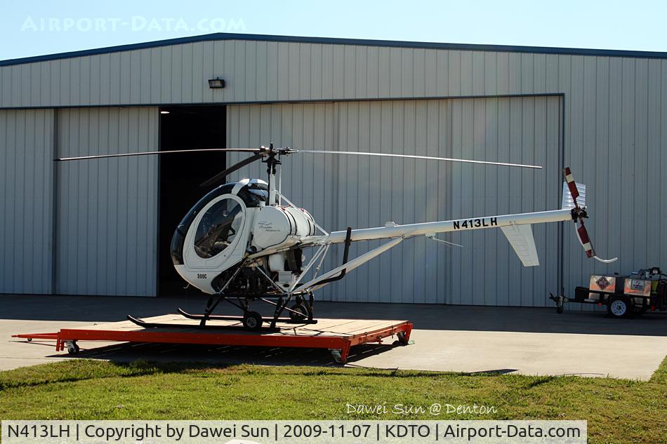 N413LH, Schweizer 269C C/N S1925, denton