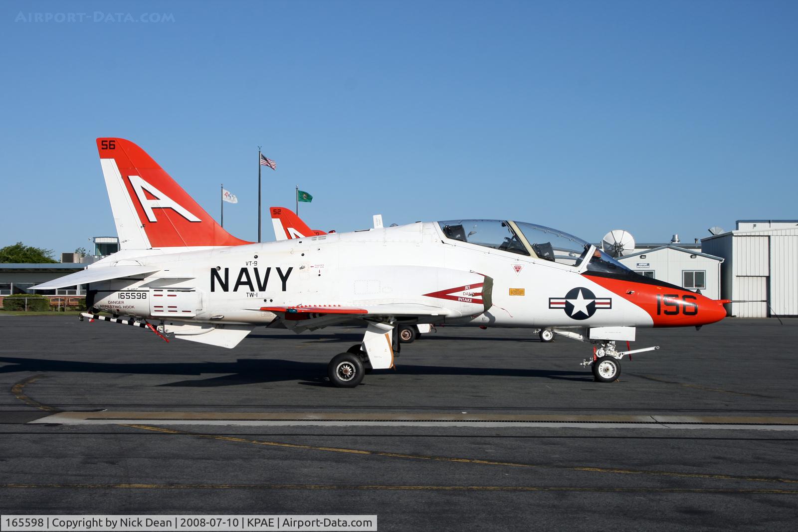 165598, Boeing T-45C Goshawk C/N C056, KPAE