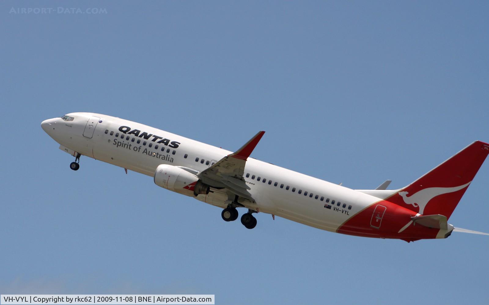 VH-VYL, 2008 Boeing 737-838 C/N 34184, VH-VYL 
