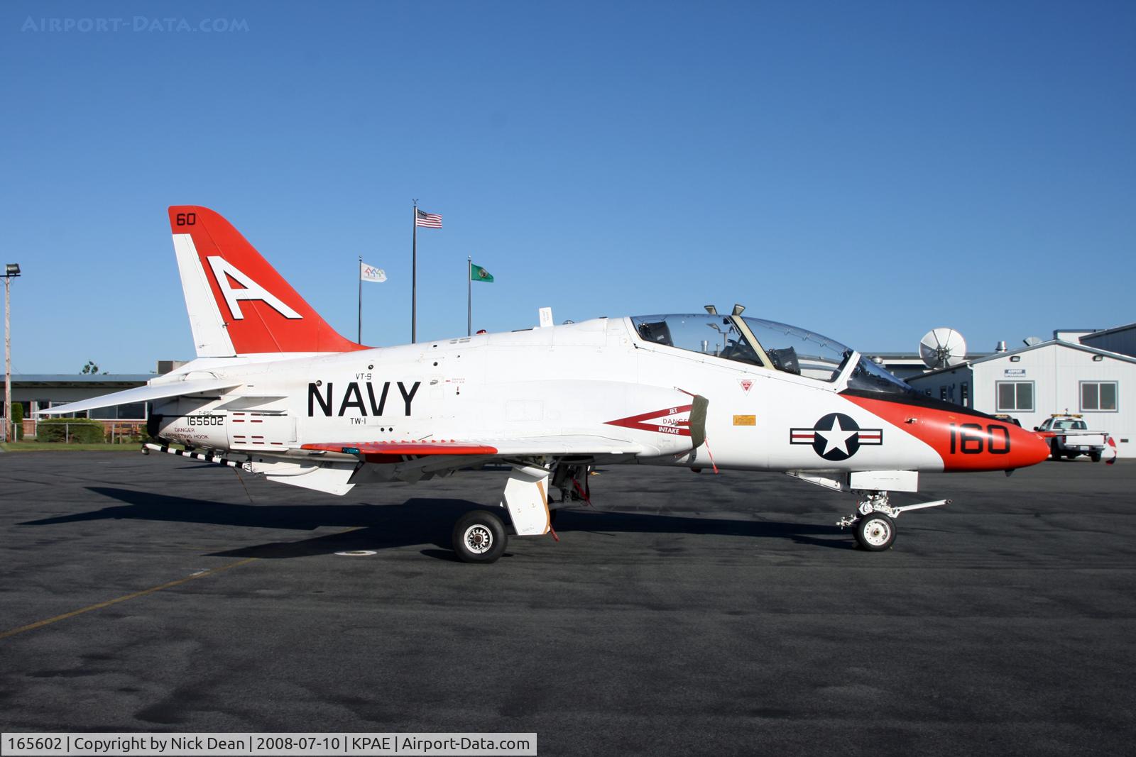 165602, 2002 Boeing T-45C Goshawk C/N C060, KPAE