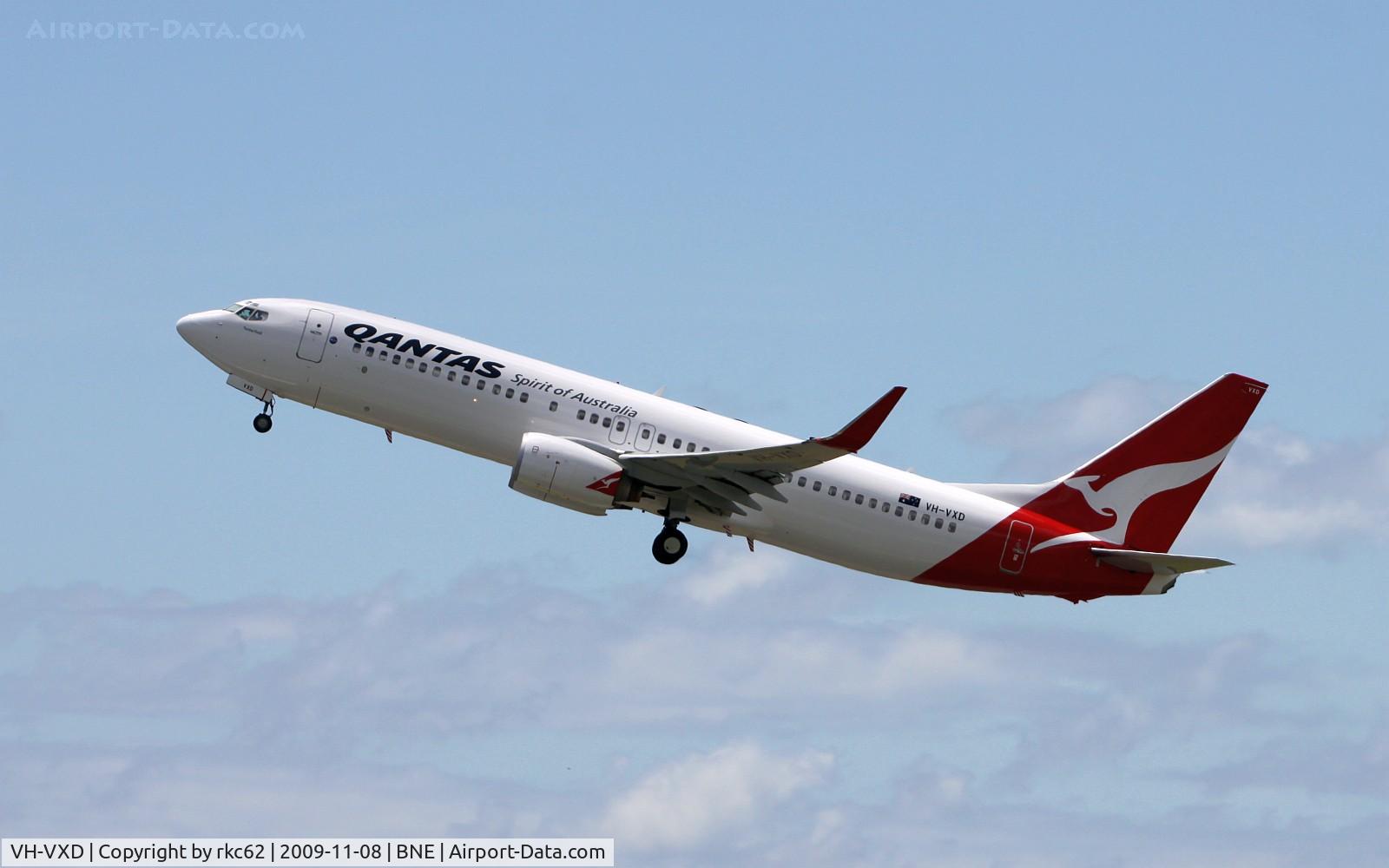 VH-VXD, 2001 Boeing 737-838 C/N 29552, Qantas 738 