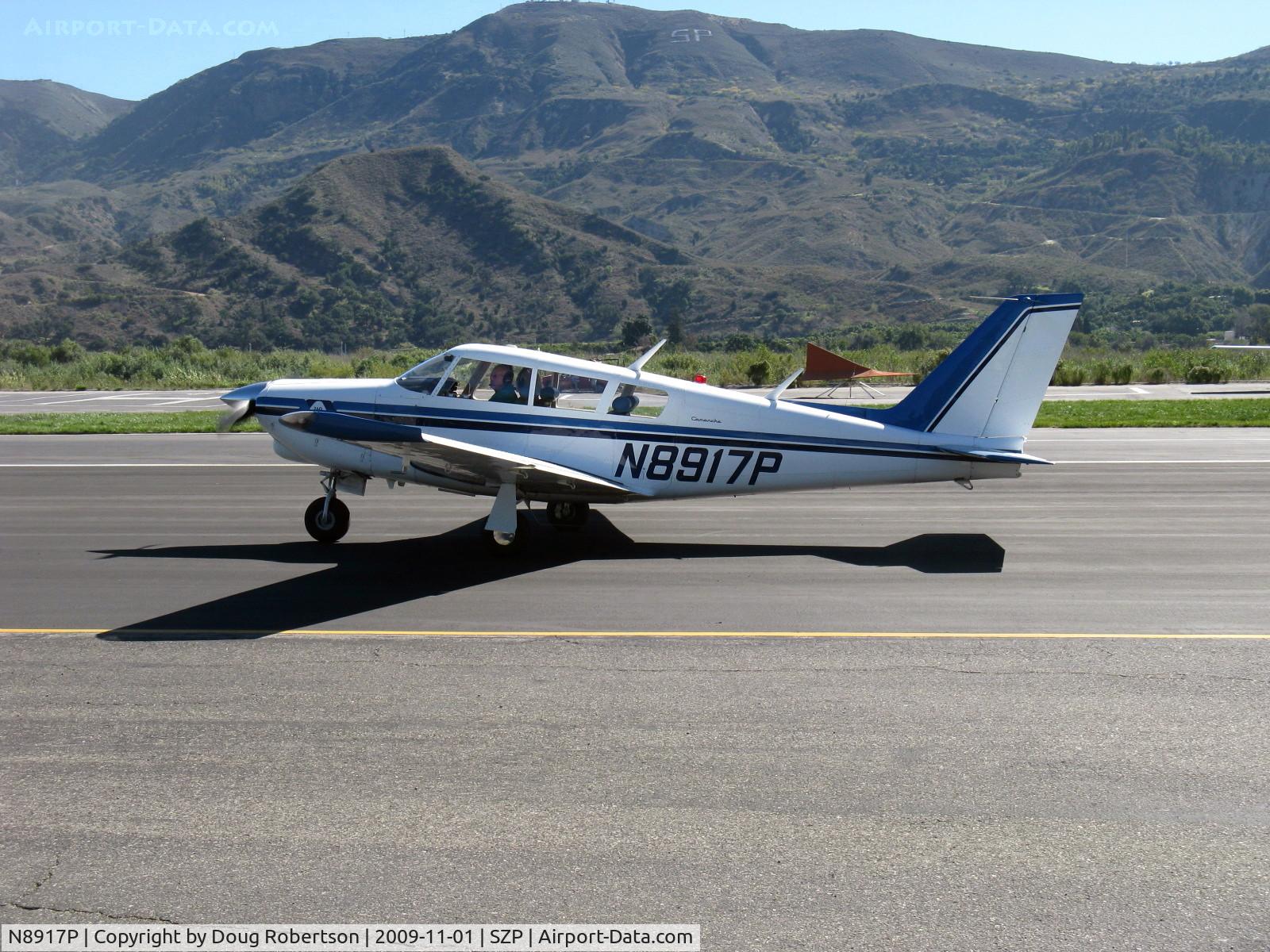N8917P, 1966 Piper PA-24-260 Comanche C/N 24-4372, 1966 Piper PA-24-260B COMANCHE, Lycoming TIO-540 260 Hp, turbo mod, taxi
