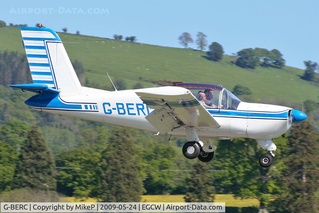 G-BERC, 1977 Socata Rallye 150ST C/N 2858, Locally based Rallye returning home.