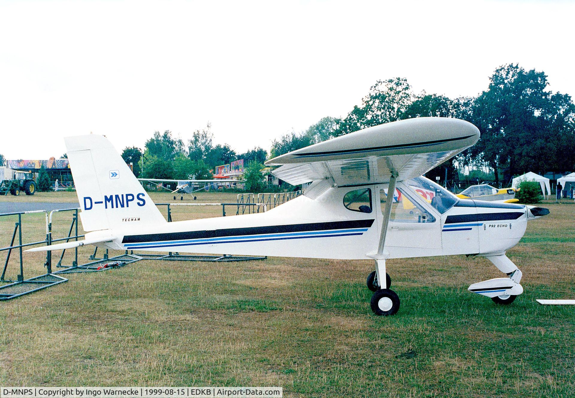 D-MNPS, Tecnam P-92 Echo C/N 321, Tecnam P92 Echo at the Bonn-Hangelar 90-year jubilee-airshow
