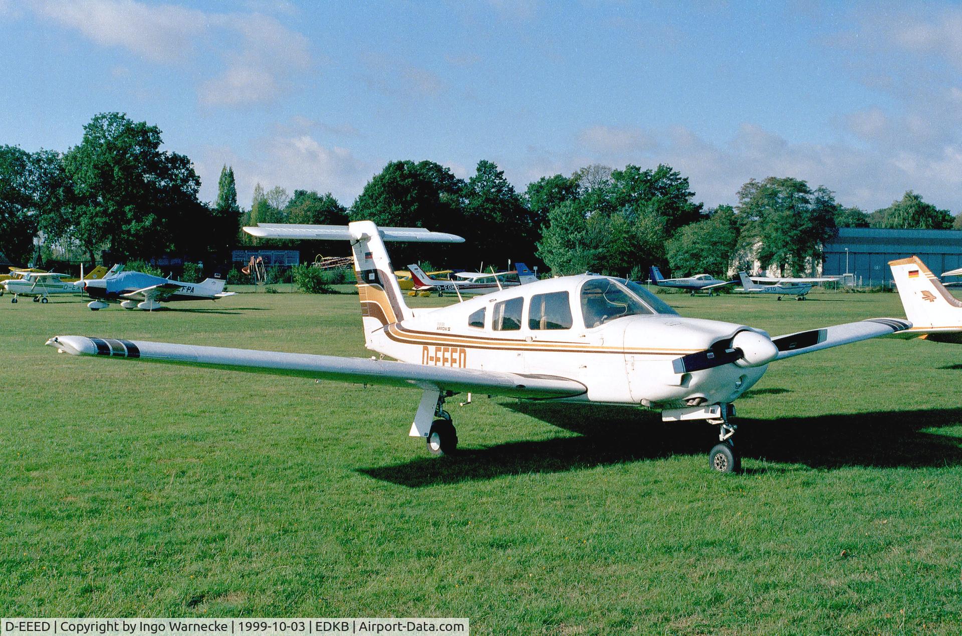 D-EEED, 1979 Piper PA-28RT-201 Arrow IV C/N 28R-7918253, Piper PA-28RT-201 Arrow IV at Bonn-Hangelar airfield