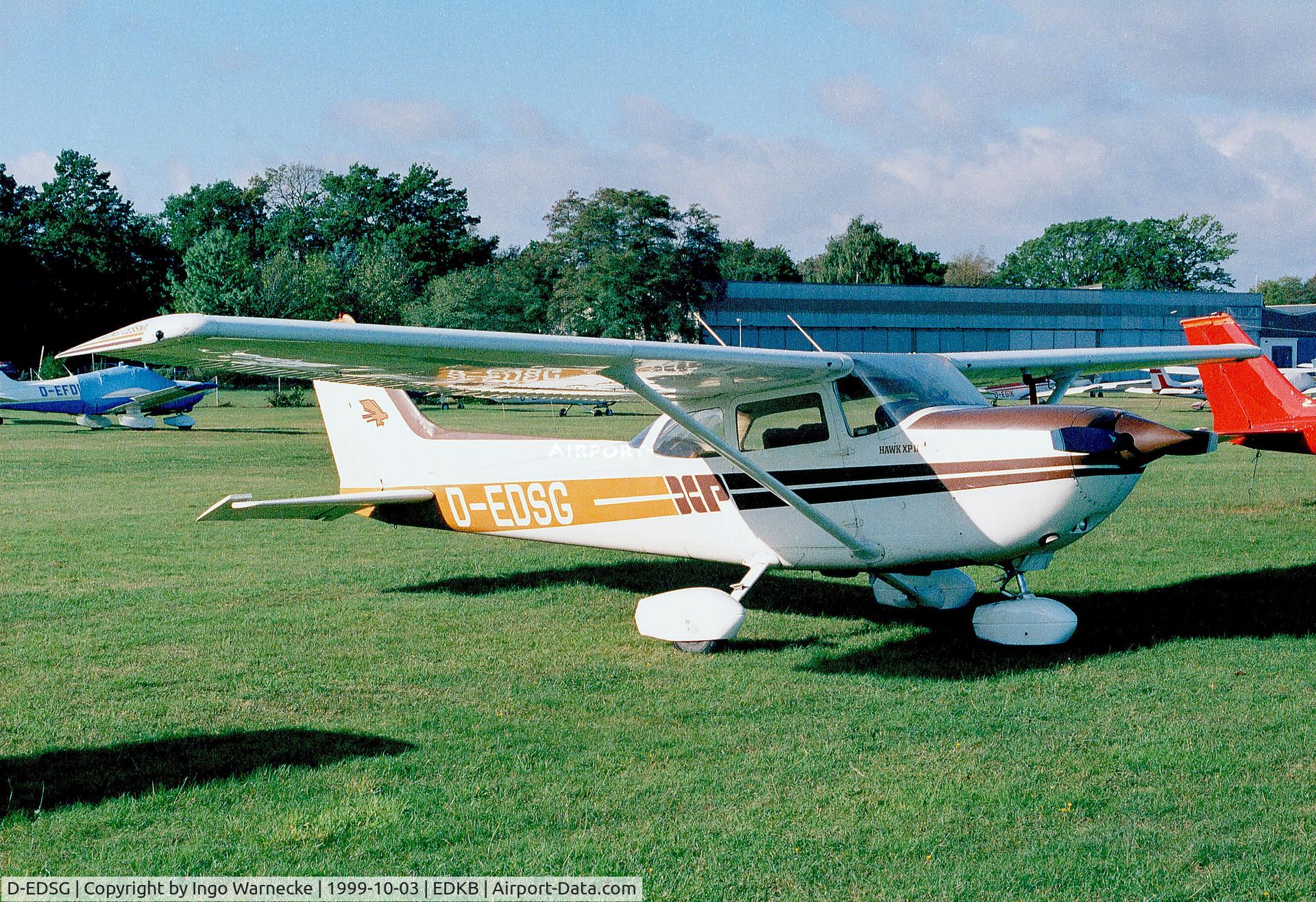 D-EDSG, Reims FR172K Hawk XP II C/N 0665, Cessna (Reims) FR172K Hawk XP II at Bonn-Hangelar airfield
