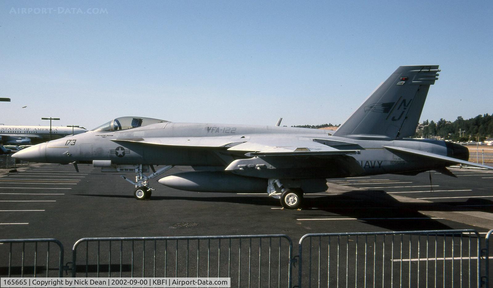 165665, Boeing F/A-18E Super Hornet C/N 1515, KBFI