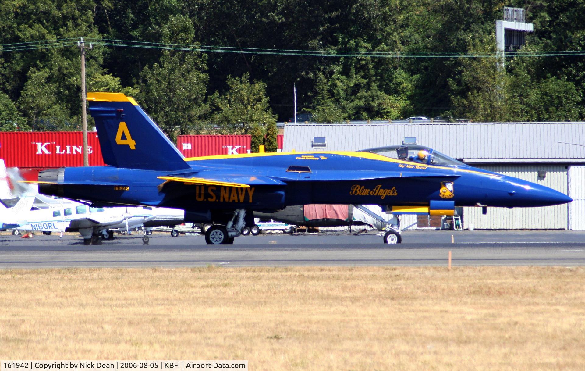 161942, McDonnell Douglas F/A-18A Hornet C/N 0149, KBFI