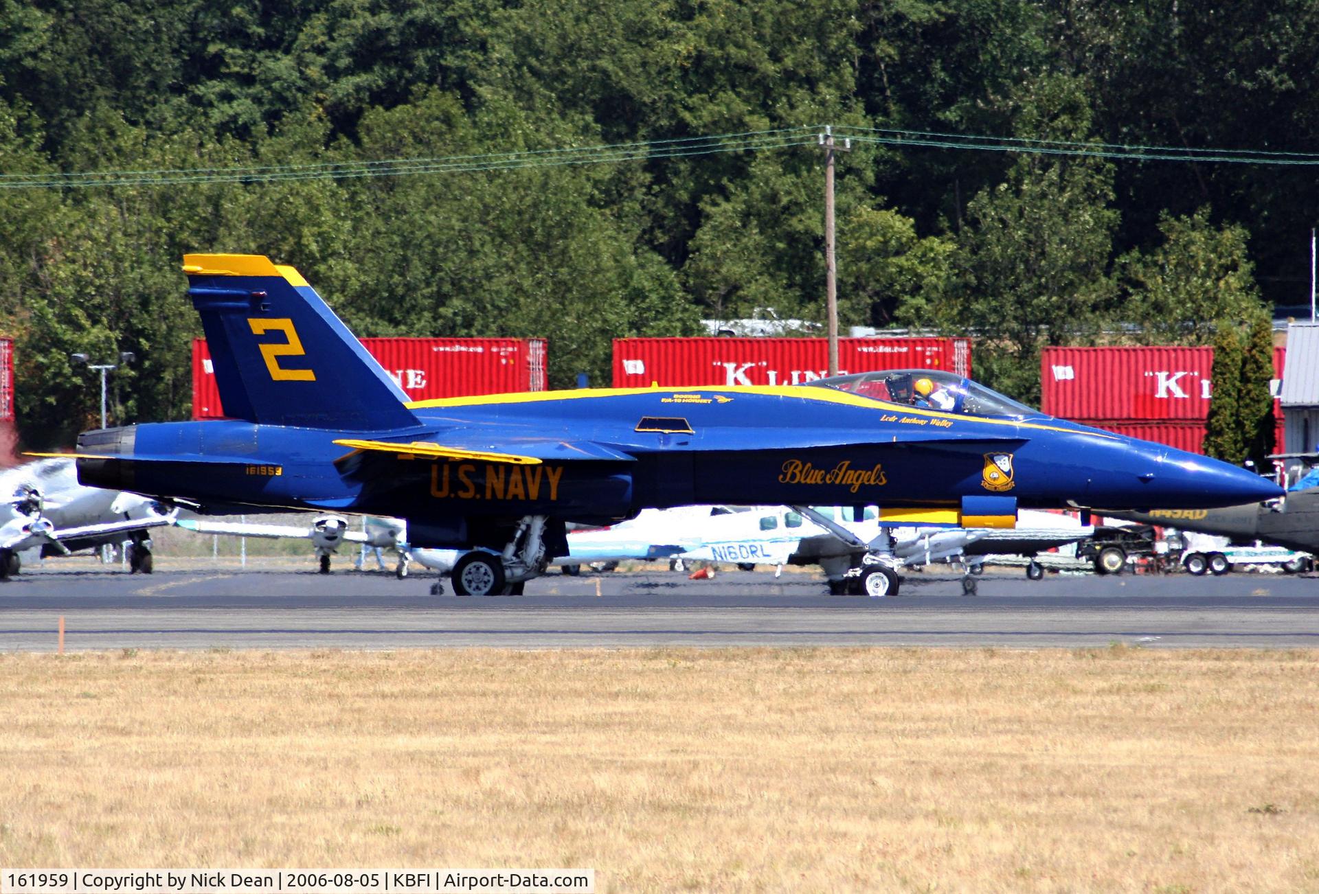 161959, McDonnell Douglas F/A-18A Hornet C/N 0170/A133, KBFI