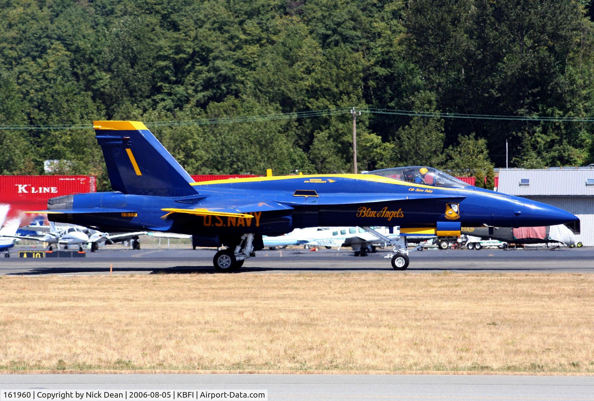 161960, McDonnell Douglas F/A-18A Hornet C/N 0172/A134, KBFI