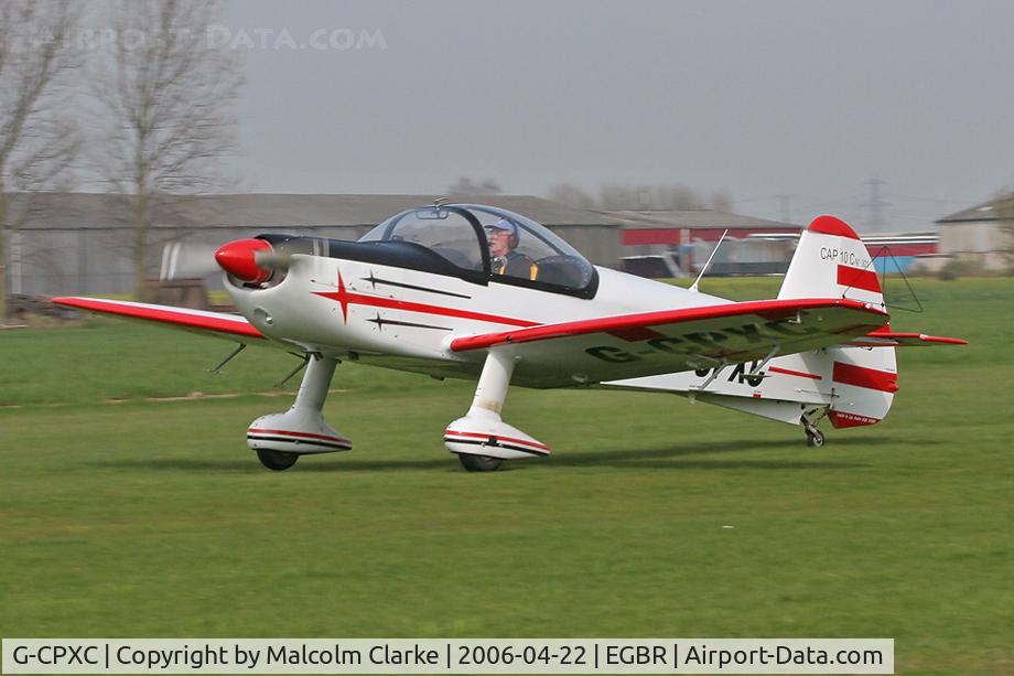 G-CPXC, 2002 Mudry CAP-10B C/N 301, CAP Aviation CAP-10B.  A visitor at the 2006 John McLean Trophy aerobatics competition at Breighton.