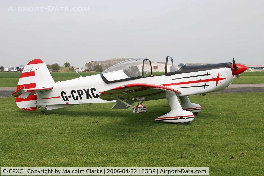 G-CPXC, 2002 Mudry CAP-10B C/N 301, CAP Aviation CAP-10B.  A visitor at the 2006 John McLean Trophy aerobatics competition at Breighton.