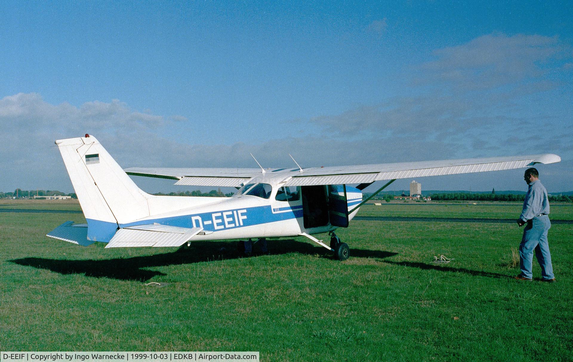 D-EEIF, Reims F172M Skyhawk C/N 1375, Cessna (Reims) F172M Skyhawk at Bonn-Hangelar airfield