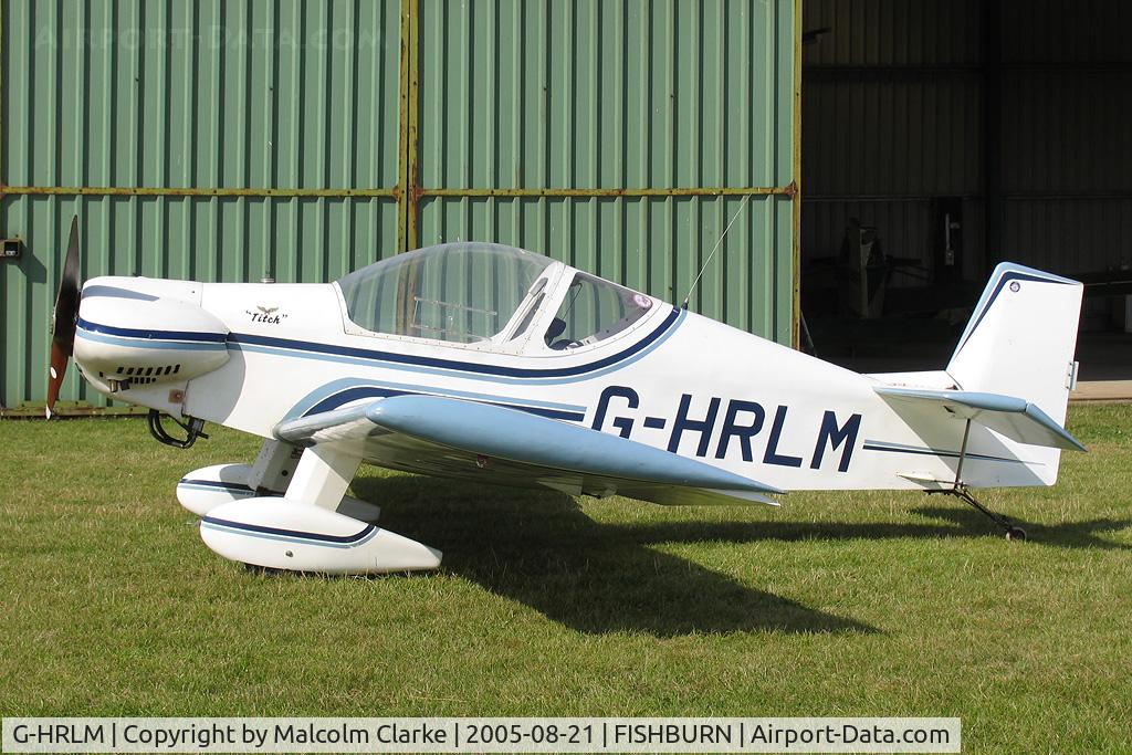 G-HRLM, 1989 Brugger MB-2 Colibri C/N PFA 043-10118, Brugger Colibri MB2 at Fishburn Airfield, UK in 2005.