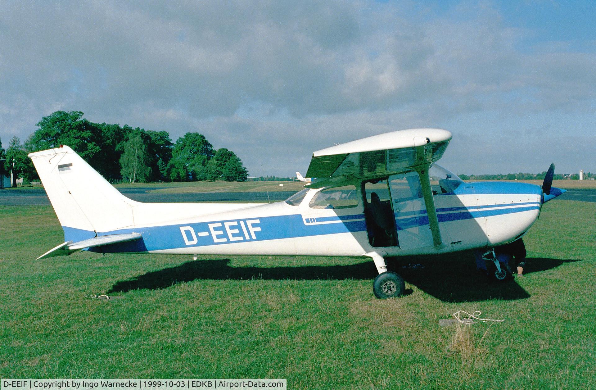 D-EEIF, Reims F172M Skyhawk C/N 1375, Cessna (Reims) F172M Skyhawk at Bonn-Hangelar airfield