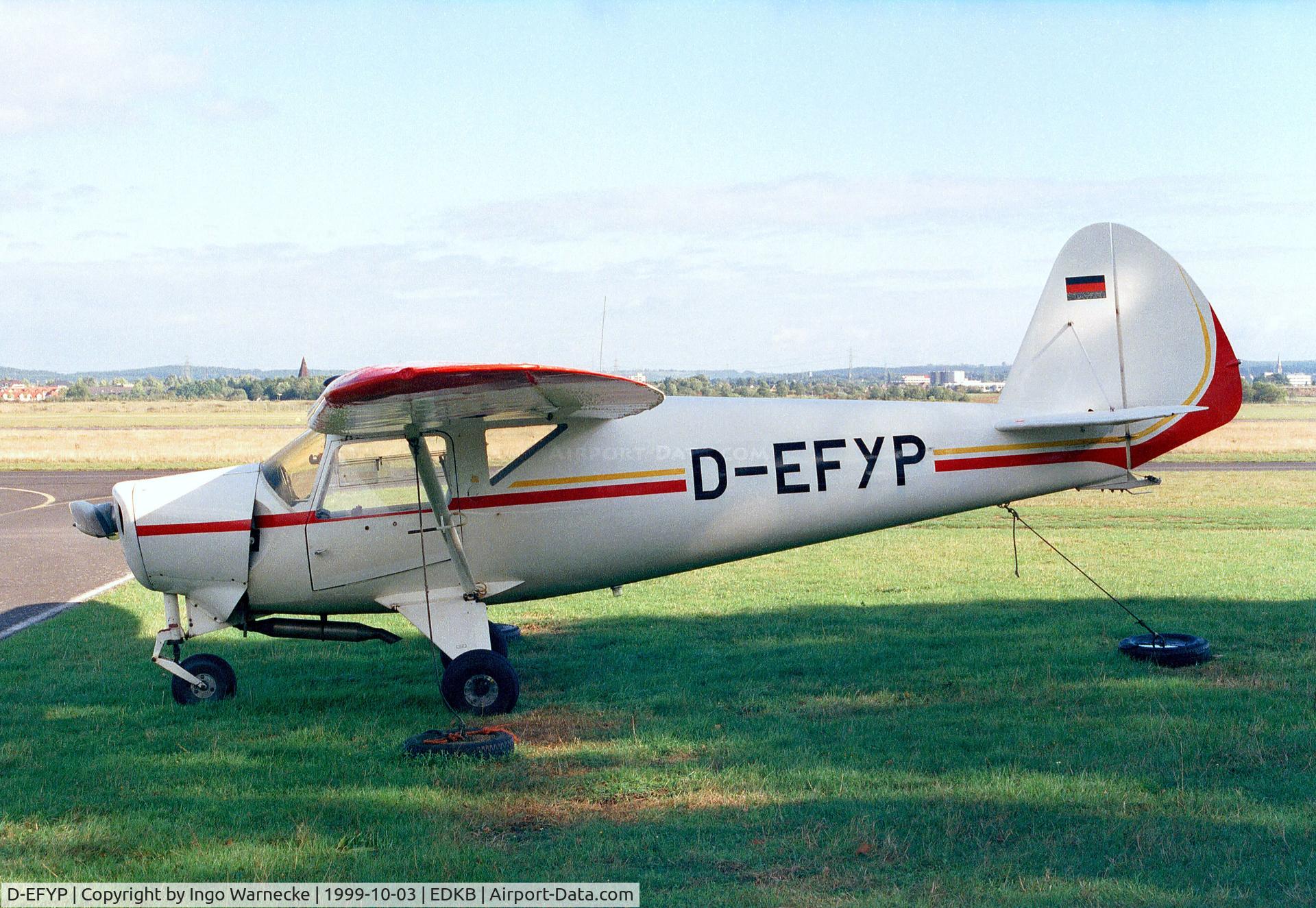 D-EFYP, Putzer Elster C C/N 002, Pützer Elster C at Bonn-Hangelar airfield