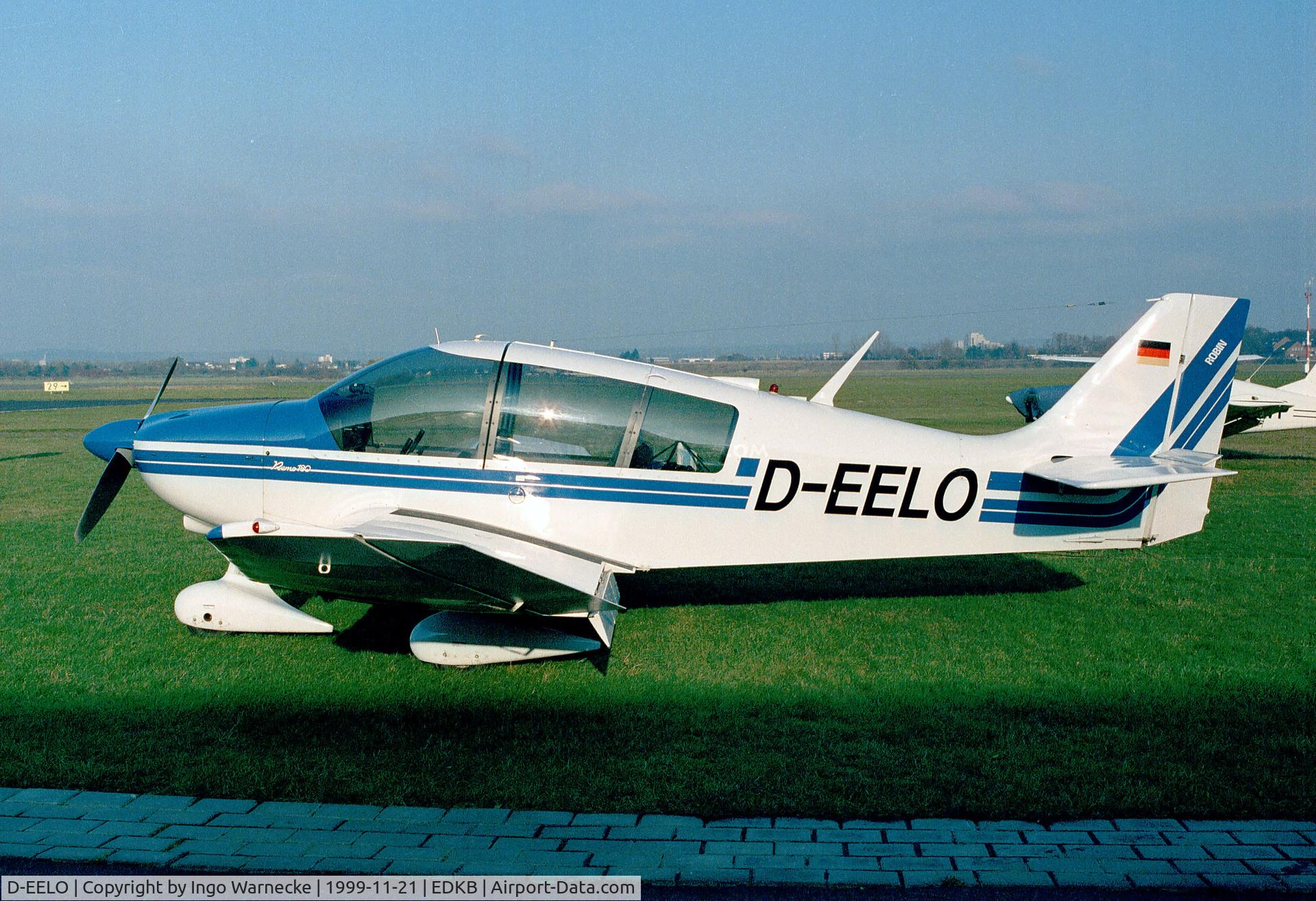 D-EELO, Robin DR-400-180R Remorqueur Regent C/N 0951, Robin DR.400-180R Remorqueur at Bonn-Hangelar airfield