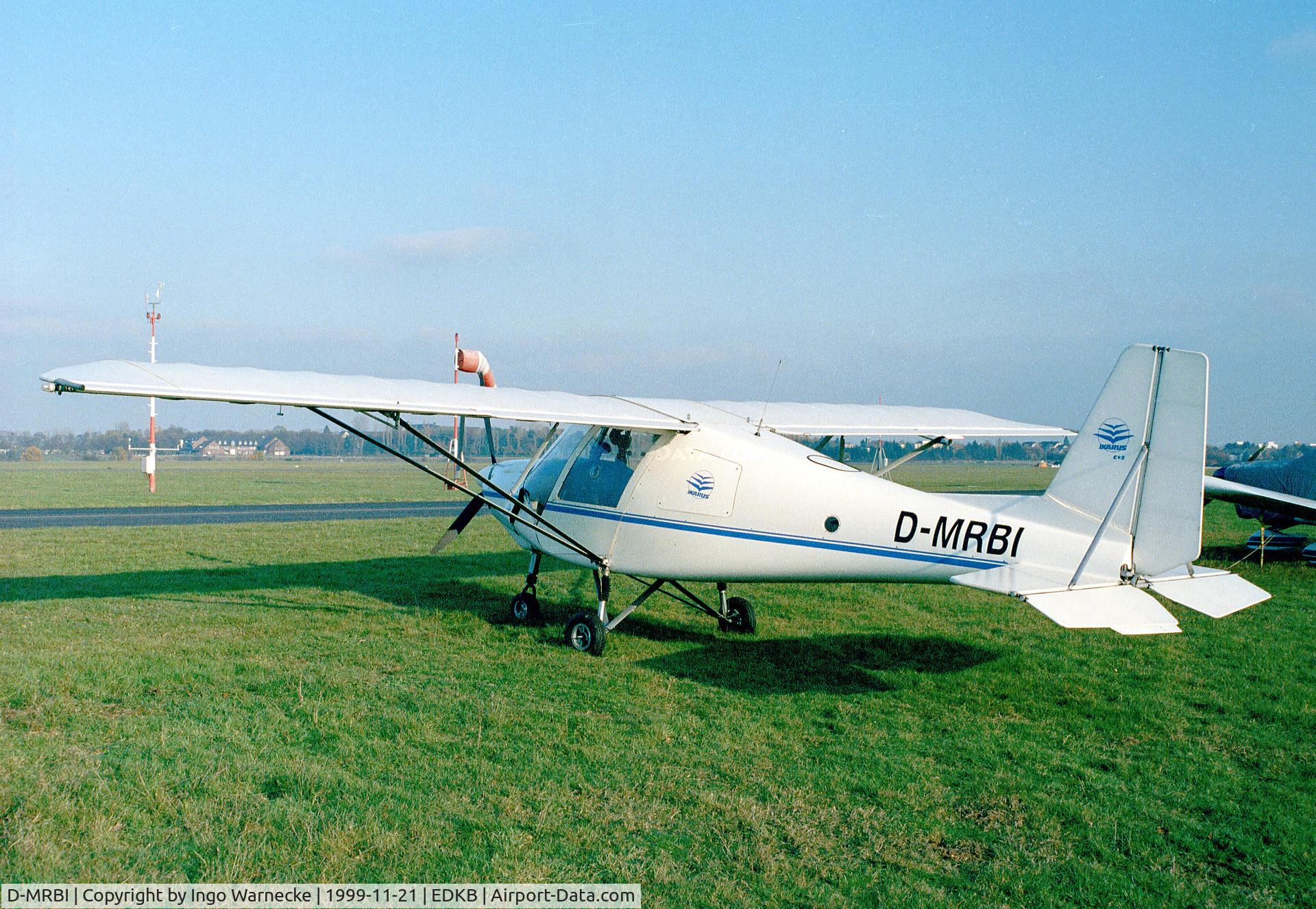 D-MRBI, Comco Ikarus C42 C/N 9609-6012, Ikarus C42 at Bonn-Hangelar airfield