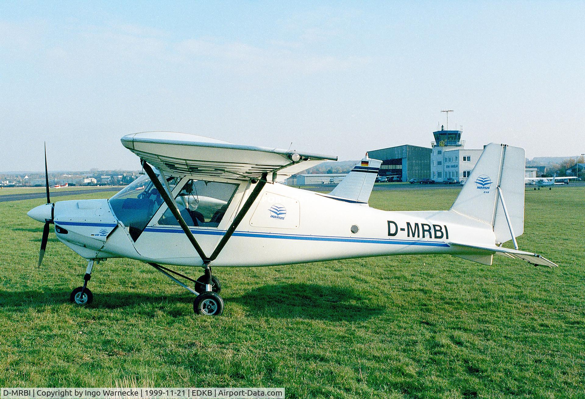 D-MRBI, Comco Ikarus C42 C/N 9609-6012, Ikarus C42 at Bonn-Hangelar airfield