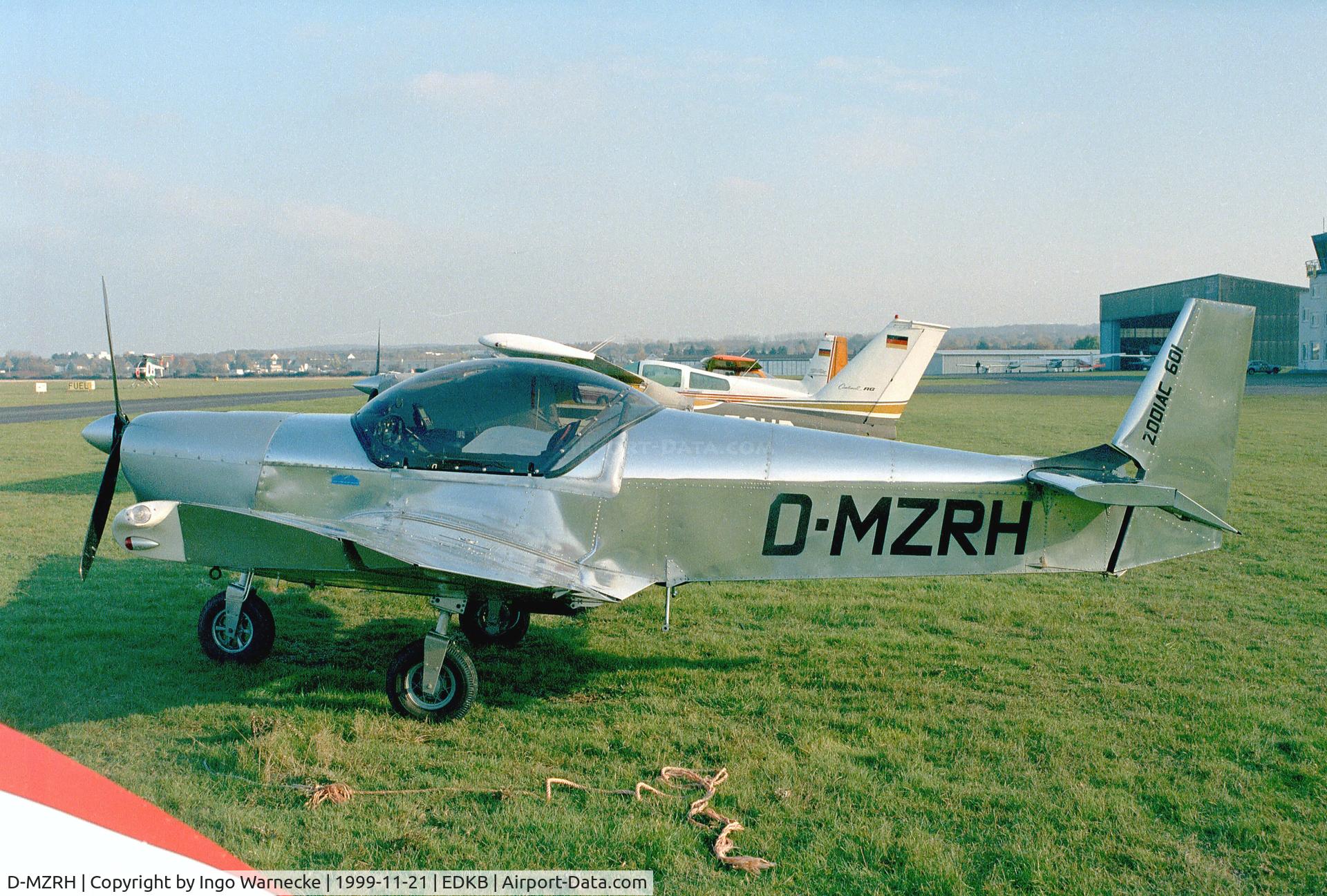 D-MZRH, Zenair CH-601D Zodiac C/N 001, Zenair CH-601D Zodiac at Bonn-Hangelar airfield