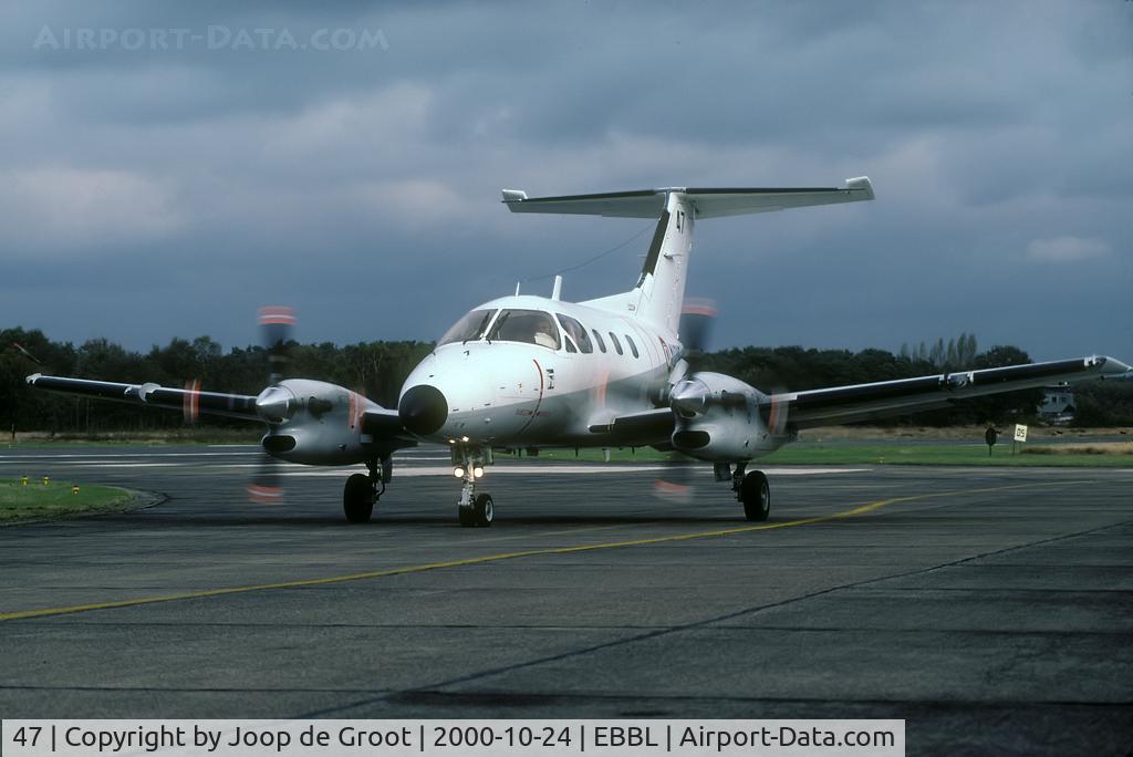 47, Embraer EMB-121AN Xingu C/N 121047, 24F visit to Kleine Brogel.