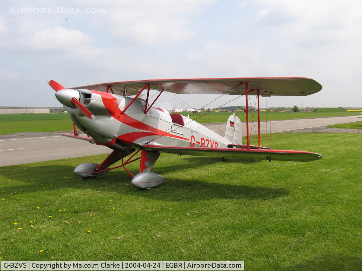 G-BZVS, 1953 CASA 1-131E Jungmann C/N 2013, CASA 1-131E Jungmann.  At the British Aerobatic Association John McLean Trophy competition.