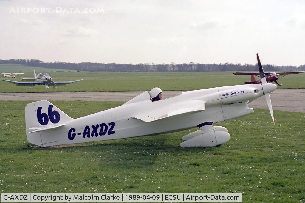 G-AXDZ, 1969 Cassutt IIIM Racer C/N PFA 1341, Cassutt IIIM Racer. At the Imperial War Museum, Duxford