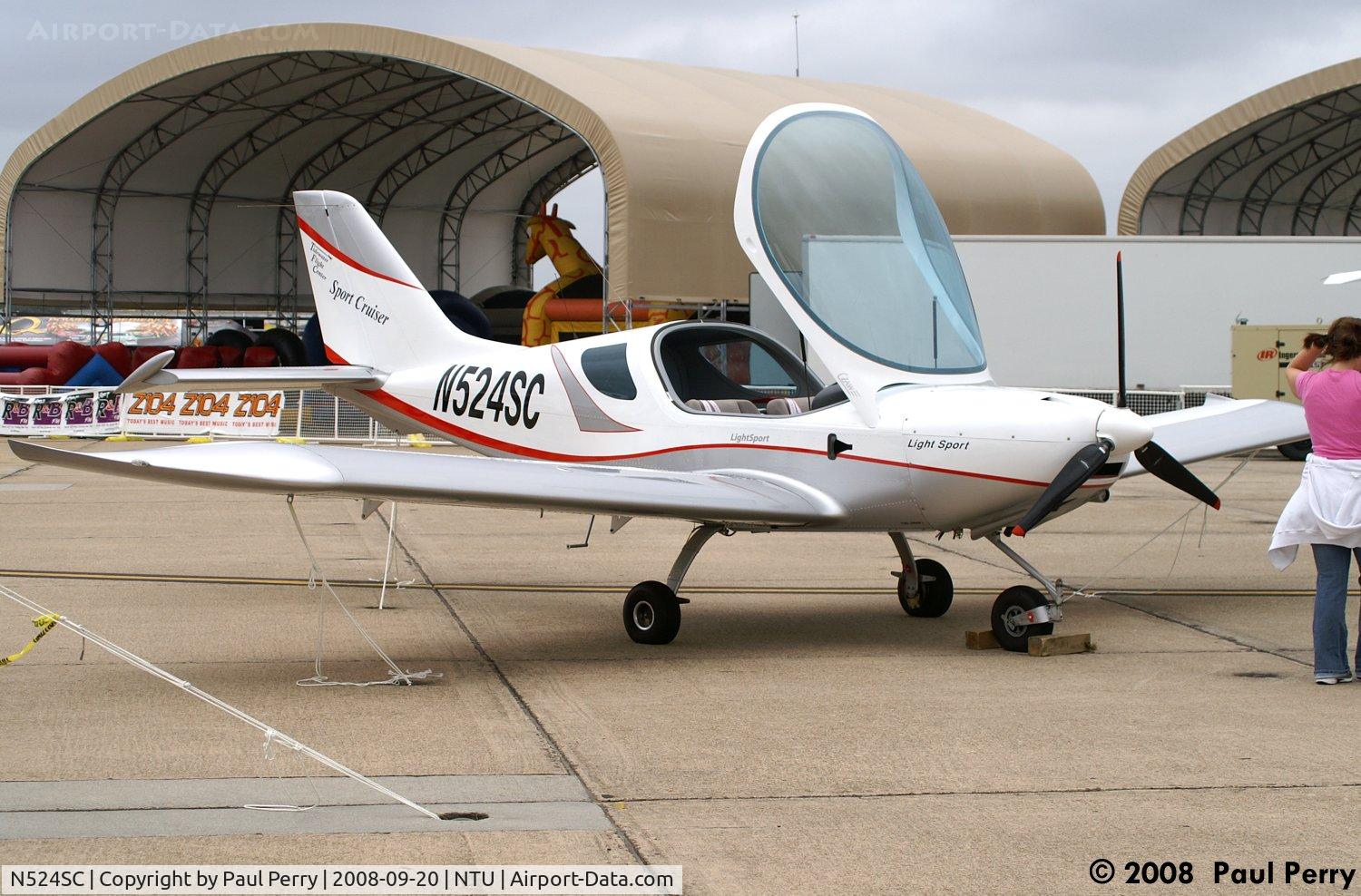 N524SC, CZAW SportCruiser C/N 07SC020, Sportcruiser on display