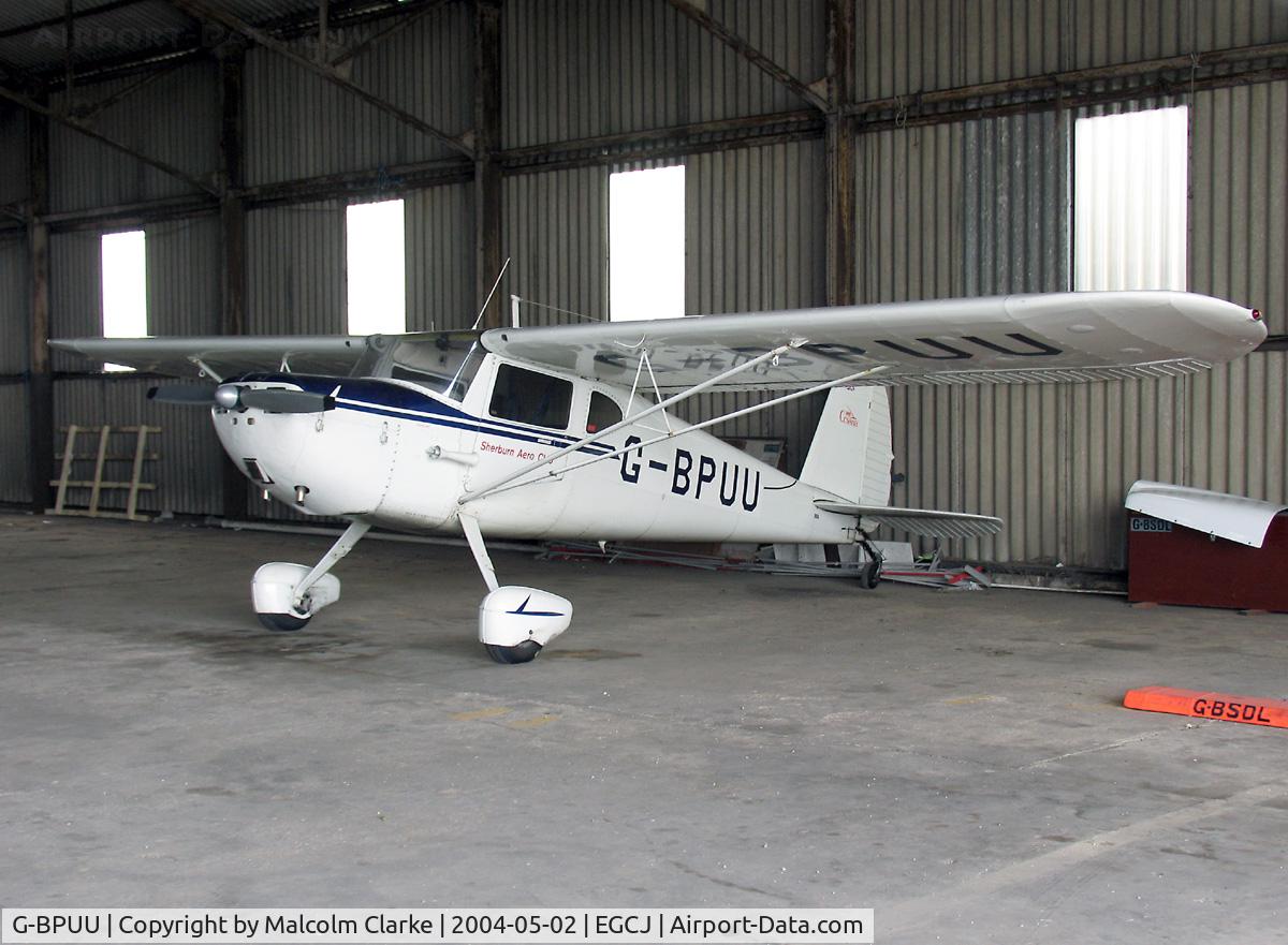 G-BPUU, 1947 Cessna 140 C/N 13722, Cessna 140.  A lovely old tail dragger from way back in 1947!