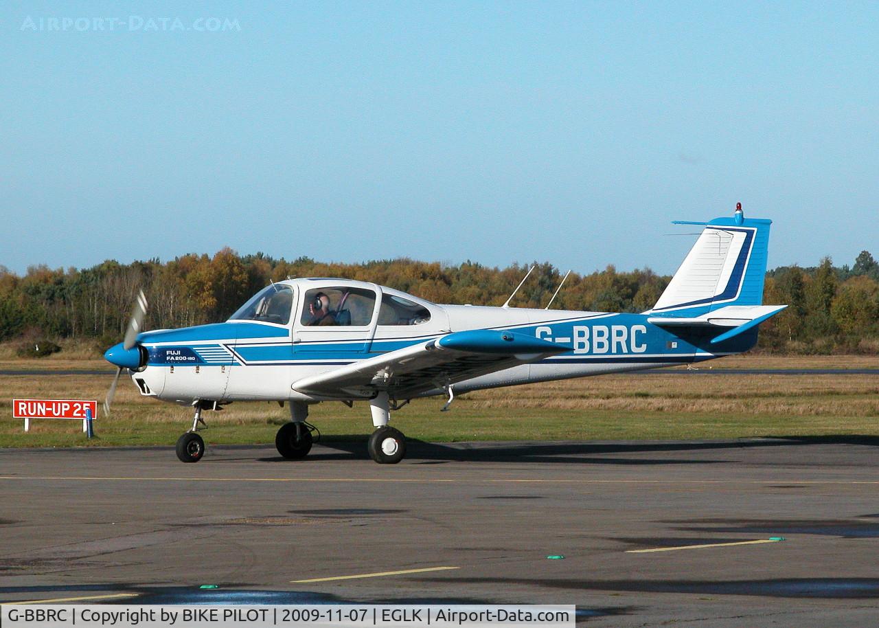G-BBRC, 1973 Fuji FA-200-180 Aero Subaru C/N 235, RESIDENT FA 200-180 RUNNING UP