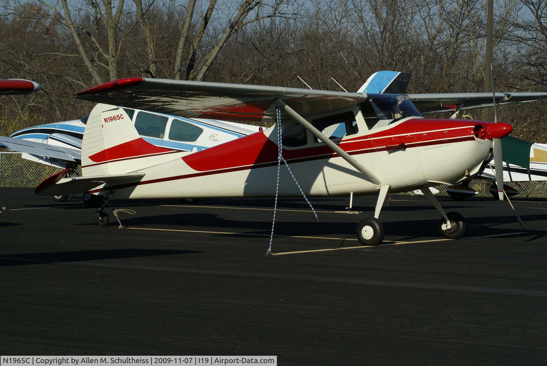 N1965C, 1954 Cessna 170B C/N 26110, 1954 C170B
