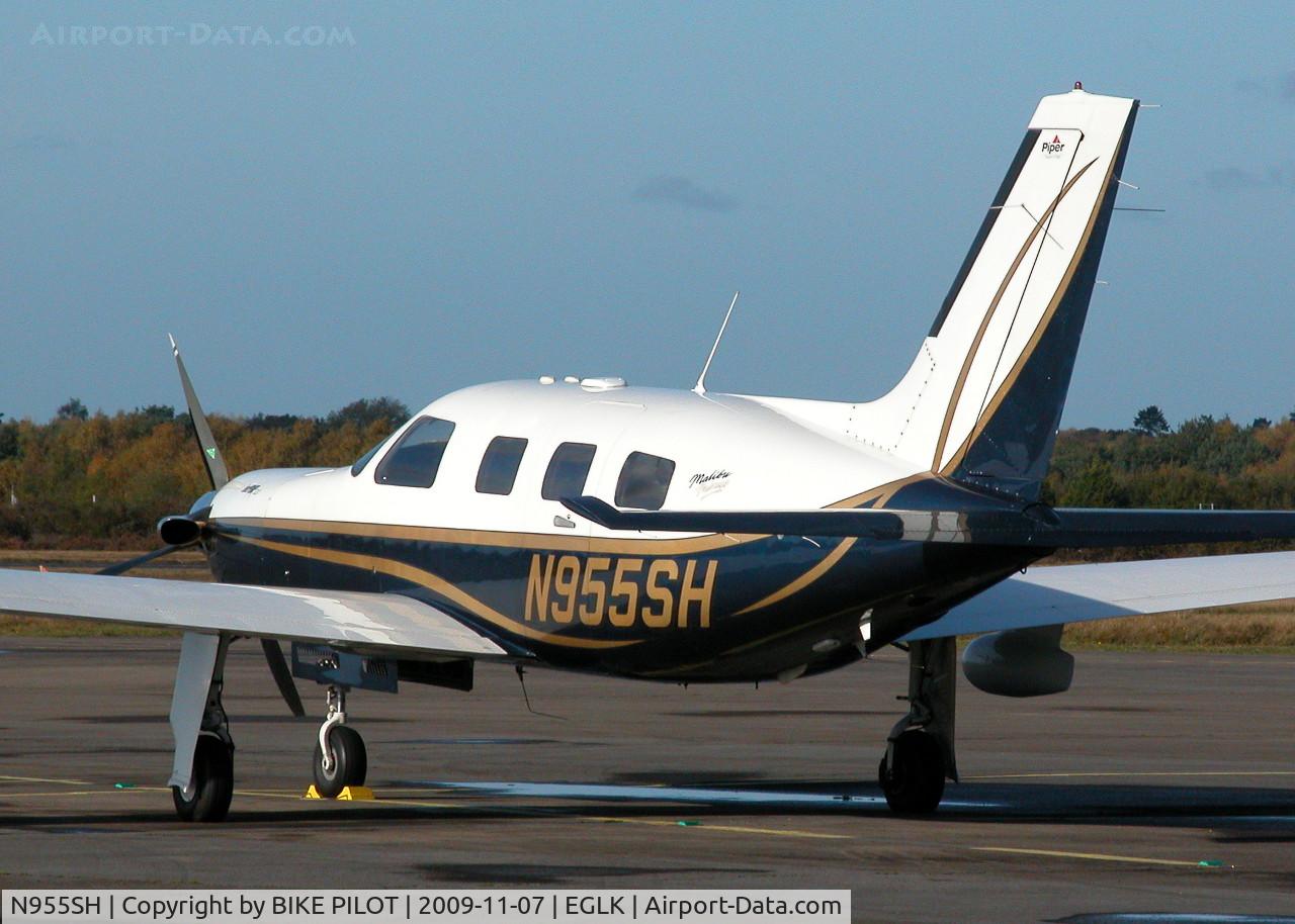 N955SH, 2002 Piper PA-46-350P Malibu Mirage C/N 4636339, VISITING A/C