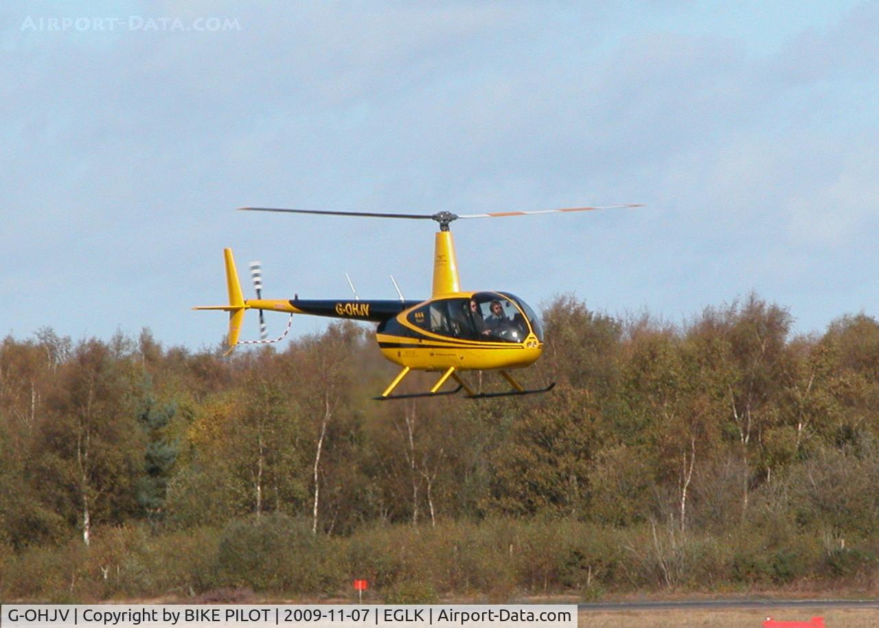 G-OHJV, 2007 Robinson R44 Raven I C/N 1722, NICE VISITING R44