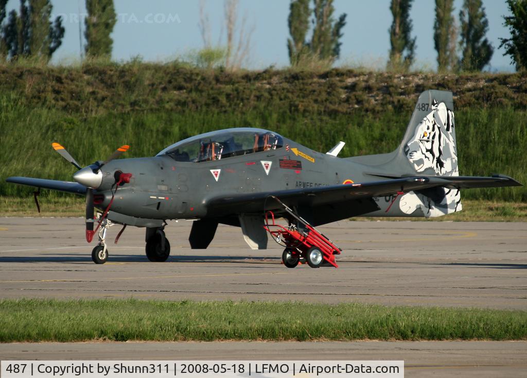 487, Embraer EMB-312F Tucano C/N 312487, LFMO Airshow 2008