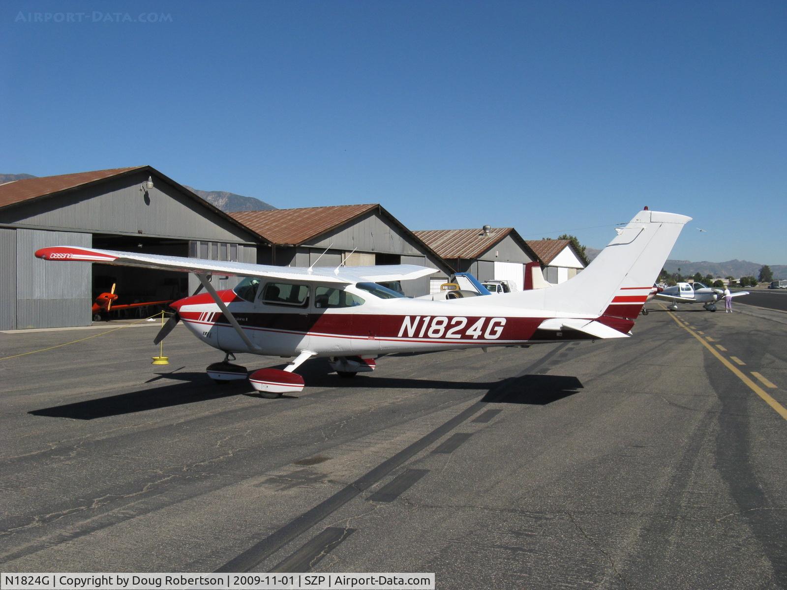 N1824G, 1977 Cessna 182Q Skylane C/N 18265819, 1977 Cessna 182Q SKYLANE, Continental O-470-U 230 Hp @ 2,400 rpm for 100LL