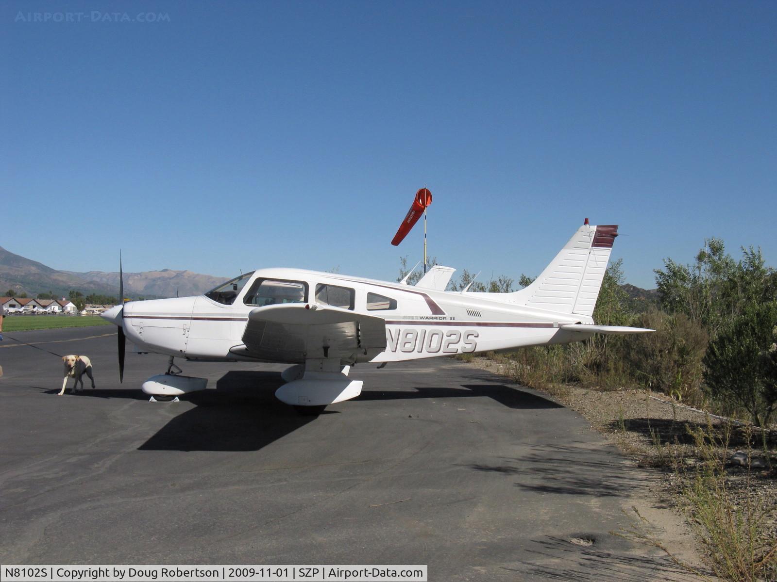 N8102S, 1979 Piper PA-28-161 Warrior II C/N 28-8016104, 1979 Piper PA-28-161 WARRIOR II, Lycoming O-320-D3G 160 Hp