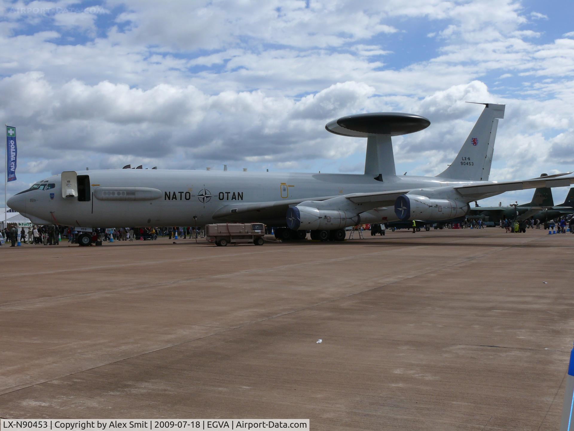 LX-N90453, 1983 Boeing E-3A Sentry C/N 22848, Boeing E-3A Sentry/AWACS LX-N90453 NATO